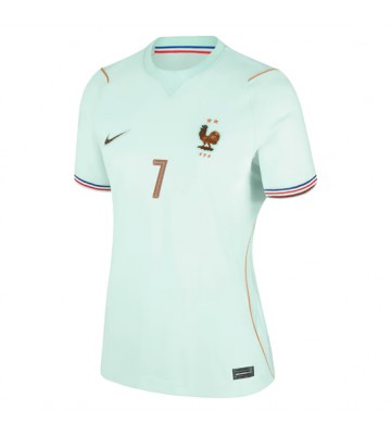 Frankrig Ousmane Dembele #7 Udebanetrøje Dame VM 2026 Kortærmet